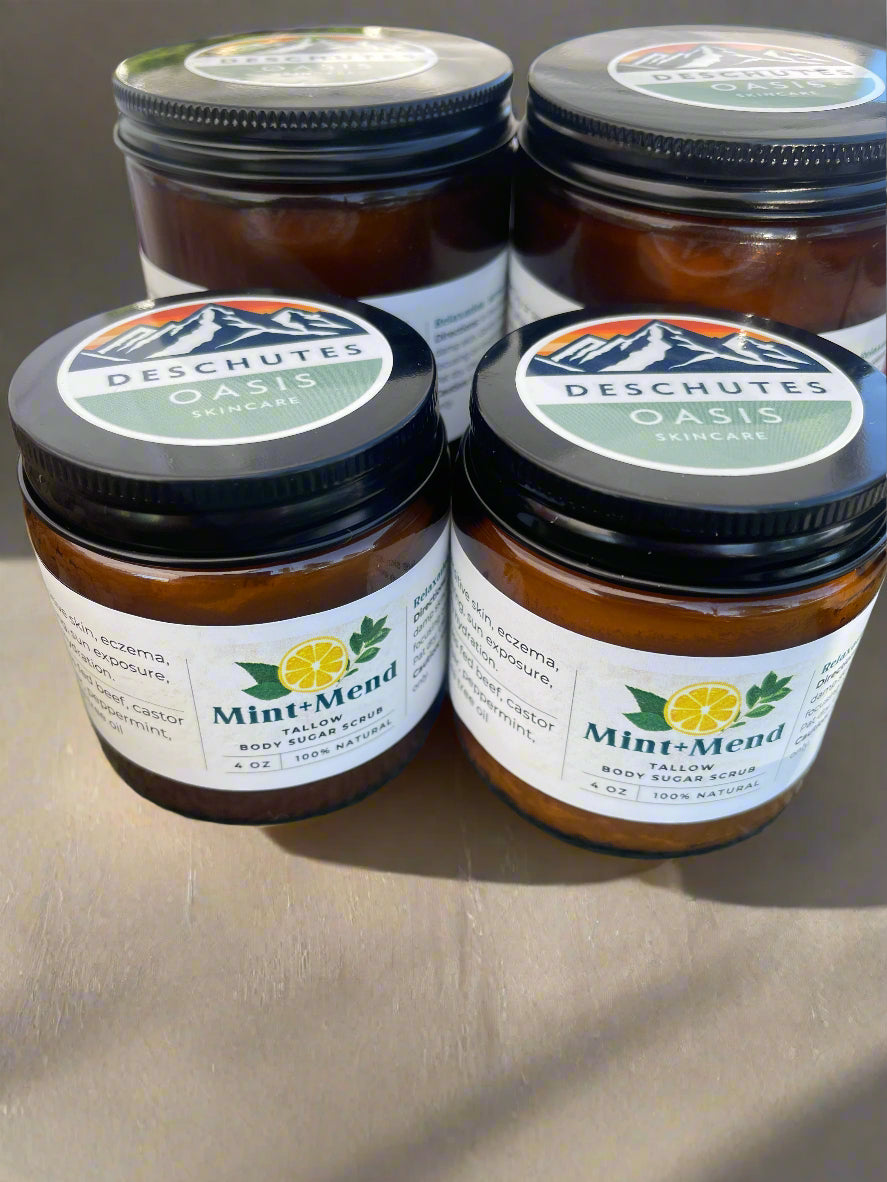 Mint + Mend Whipped Tallow Sugar Scrub