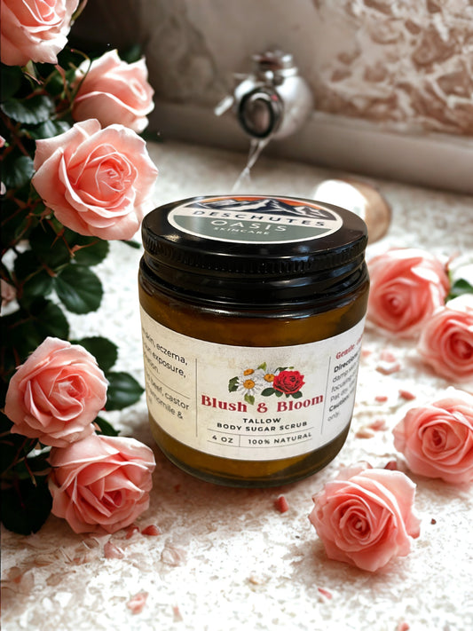 Bloom & Blush Whipped Tallow Sugar Scrub
