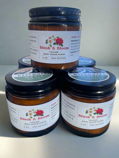 Bloom & Blush Whipped Tallow Sugar Scrub