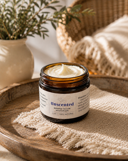 Unscented Whipped Tallow Balm