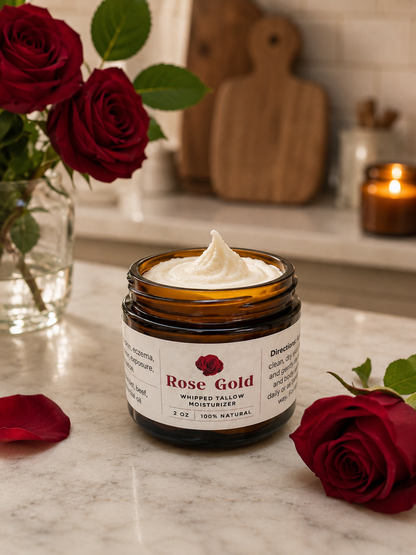 Rose Gold Whipped Tallow Balm