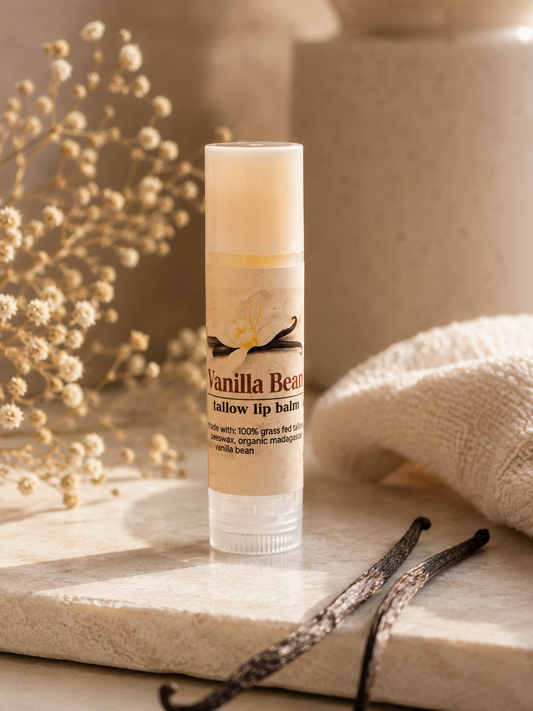 Vanilla Bean Tallow Lip Balm